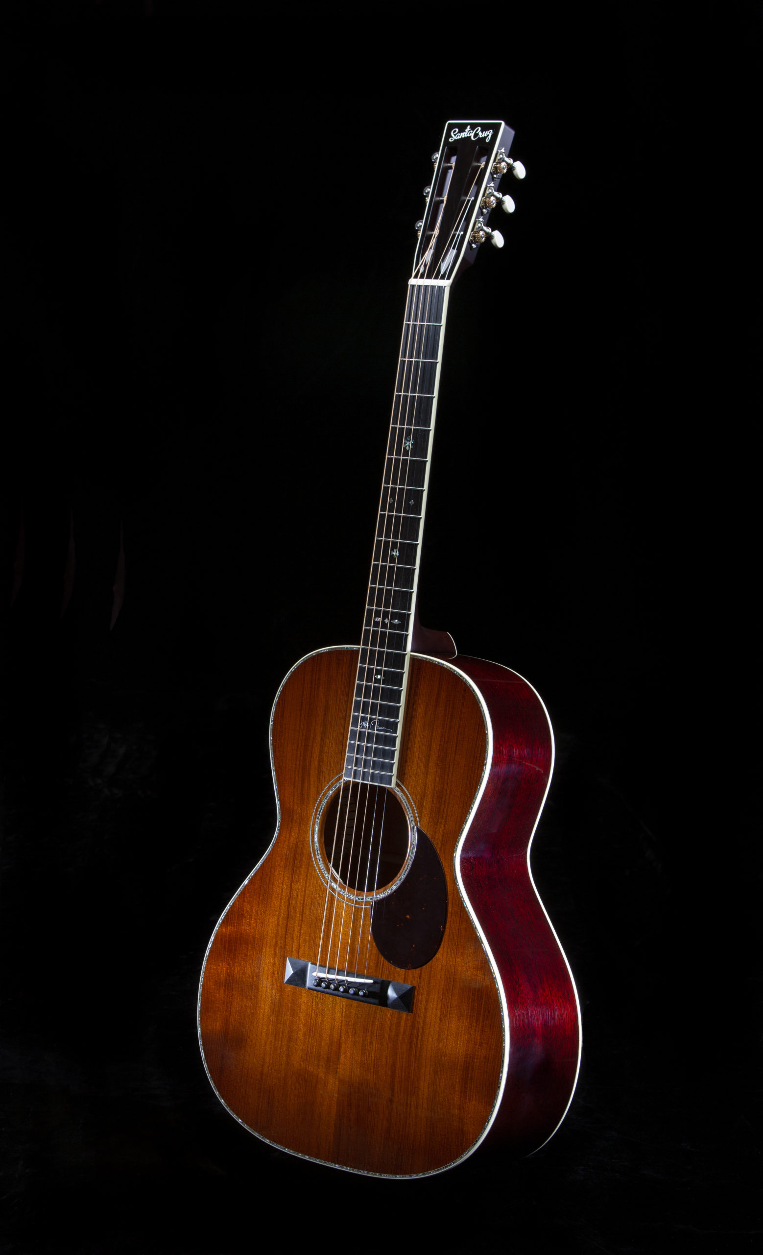 Santa Cruz Guitar Company Sticker<>OVAL<>ORIGINAL