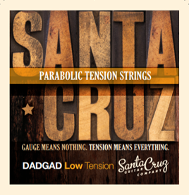 Subscription - Santa Cruz Parabolic Tension Strings – DADGAD Low Tension