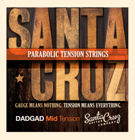 Subscription - Santa Cruz Parabolic Tension Strings – DADGAD Mid Tension